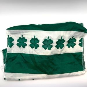 Lucky charm, shamrock scarf. St. Patrick's Day must have!
